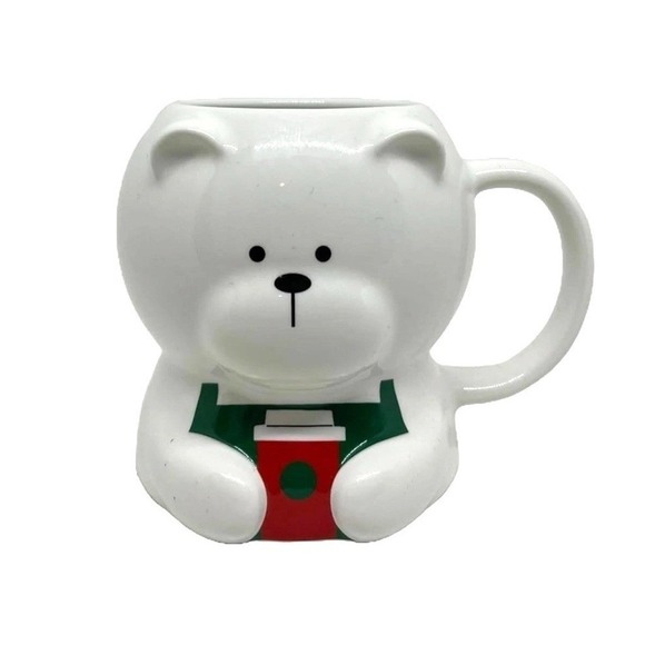 Starbucks Other - Starbucks 2025 HOLIDAY Christmas Bearista White Bear Mug LIMITED EDITION